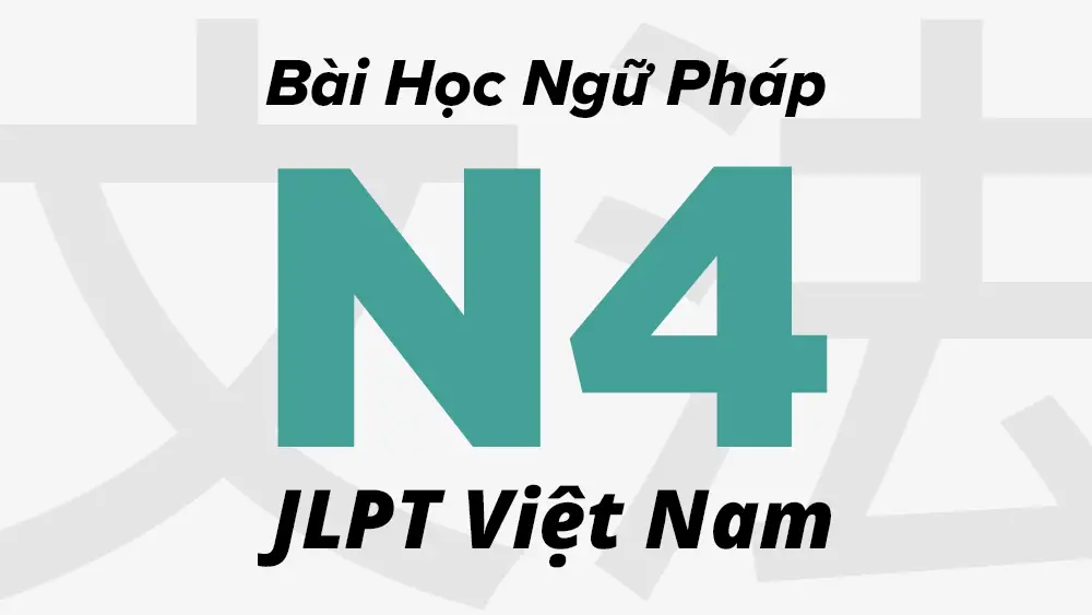 Ngữ Phap N4 尊敬語 Sonkei Go Jlpt Sensei Việt Nam